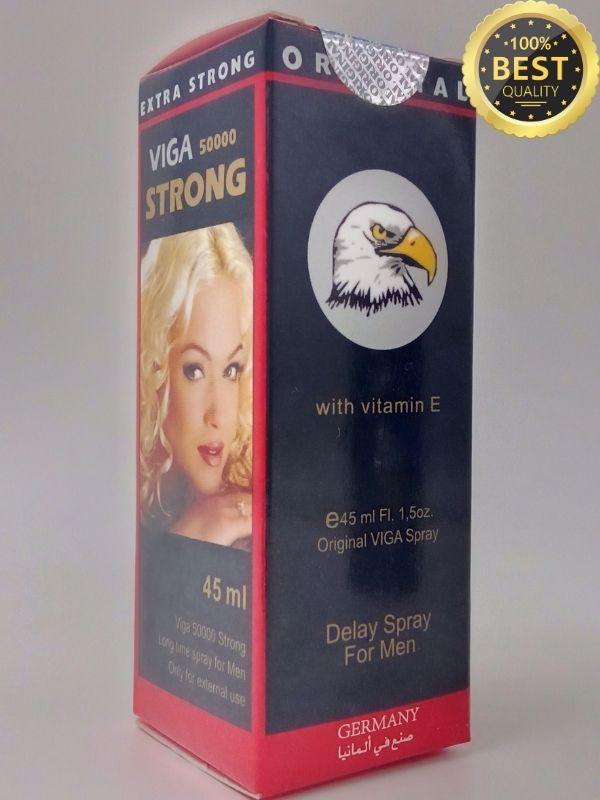 Viga 50000 Strong Delay Spray - Extra Strong Effect - Vitamin EMen Delay Spraywww.viga.pk