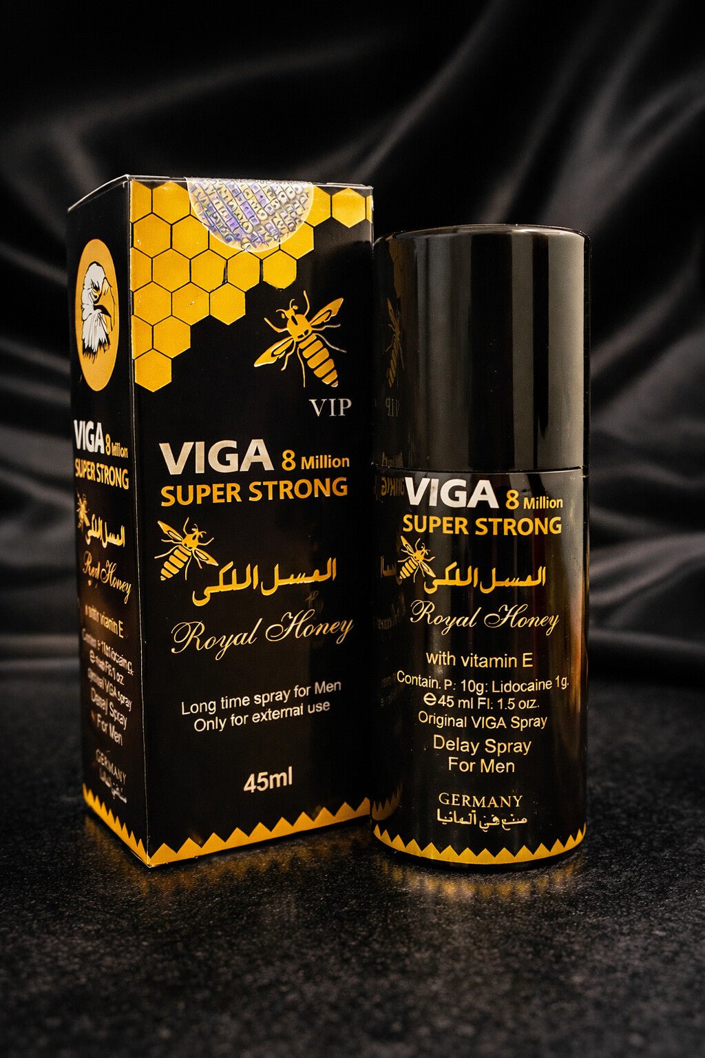 Viga 8 Million Delay Spray for Men - Super Strong Long Lasting FormulaMen Delay Spraywww.viga.pk