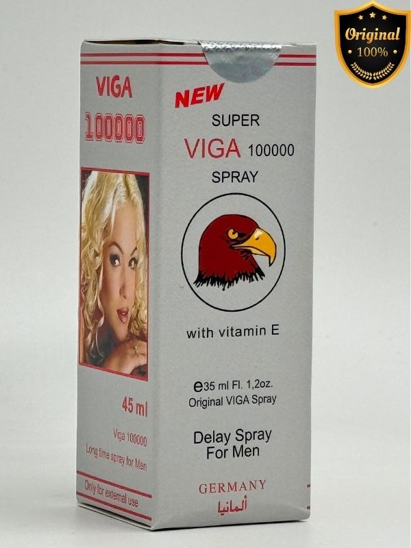 Viga Delay Spray 100000 For Men 45ML - Last Longer & Perform BetterMen Delay Spraywww.viga.pk