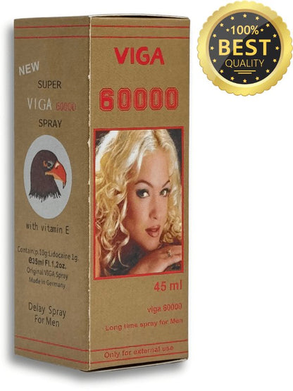 Viga Delay Spray For Men 45ML - Viga 60000 Long Time Delay SprayMen Delay Spraywww.viga.pk