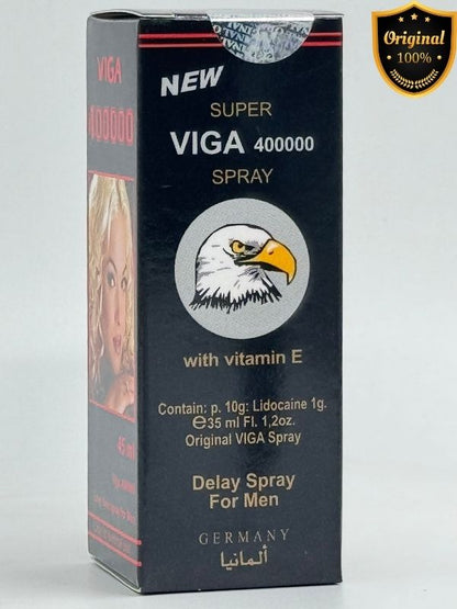 Viga Delay Spray For Men - Super Viga 400000 BLACKMen Delay Spraywww.viga.pk