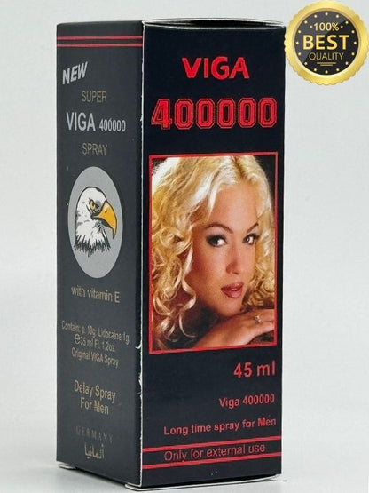 Viga Delay Spray For Men - Super Viga 400000 BLACKMen Delay Spraywww.viga.pk