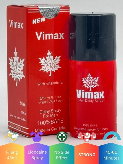 Vimax Spray 45ML - Long Lasting Spray For MenMen Delay Spraywww.viga.pk